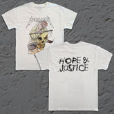 Metallica - Ionized Hope & Justice - White T-shirt